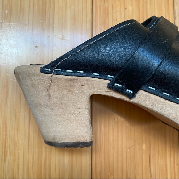 Lotta from Stockholm Black Clogs, size 36 - Picture 2 of 10